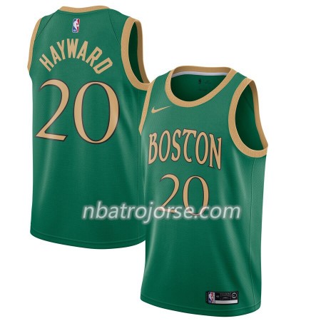 Män Boston Celtics Tröja Gordon Hayward 20 2019-20 Nike City Edition Swingman